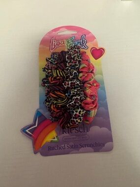 Lisa Frank Satin Scrunchies